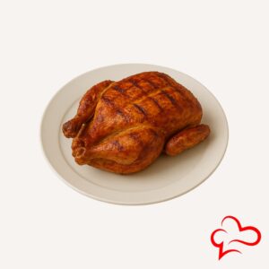Grilled chicken with vegetables and potatoes served at Yardie Eatery