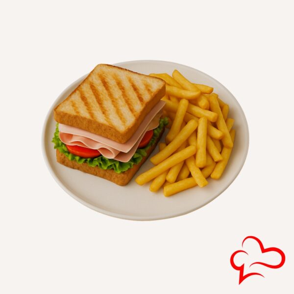 Sandwich & Chips – Light, Fresh & Filling